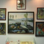 Картины оленегорских художников в городском музее